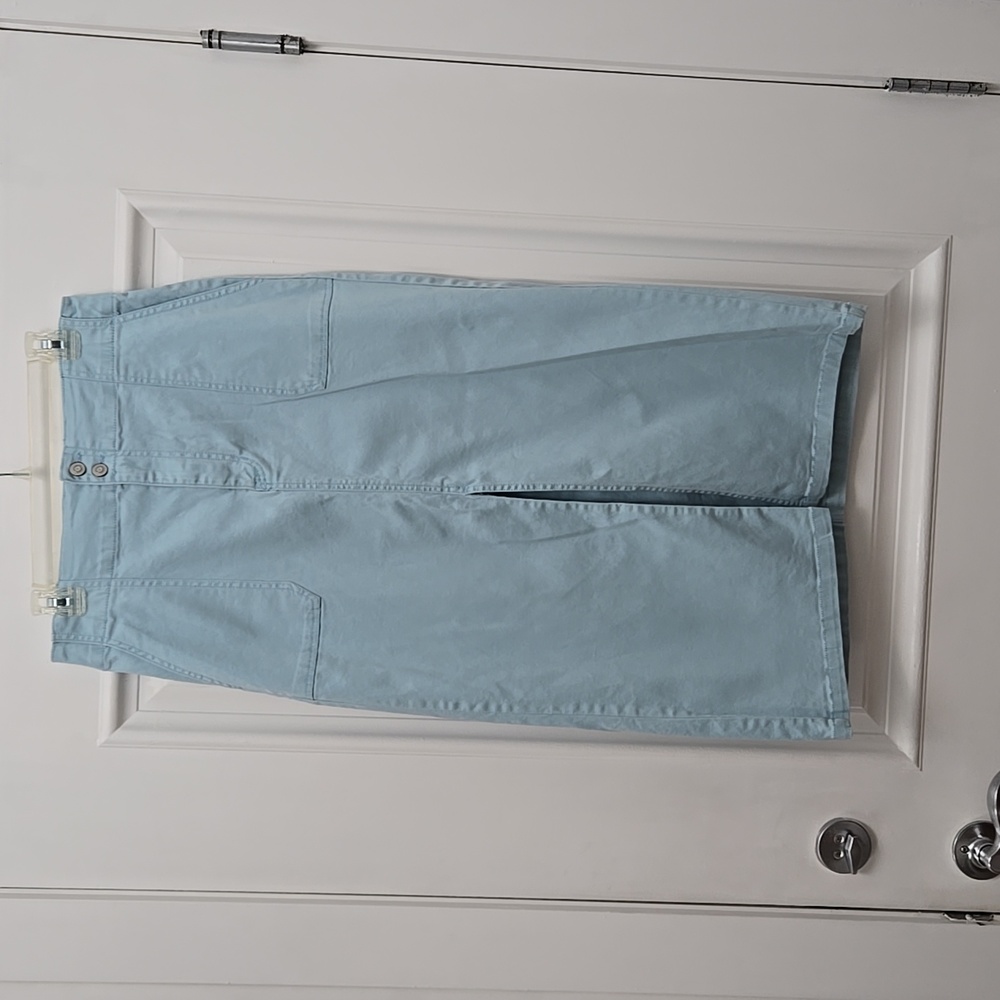 RACHEL Rachel Roy Light Blue Midi Skirt